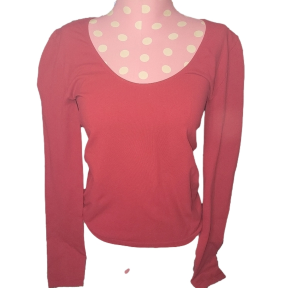 Victoria Secret Red Stretchy Thermal Sz:L